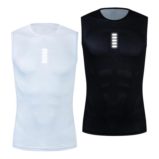 Reflective Cycling Base Layer Vest – Men & Women