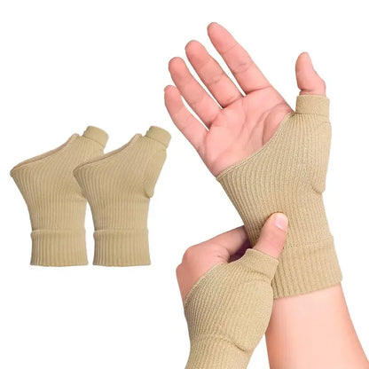 RooRuns Wrist & Thumb Compression Gloves – Arthritis Relief & Wrist Support for Adults