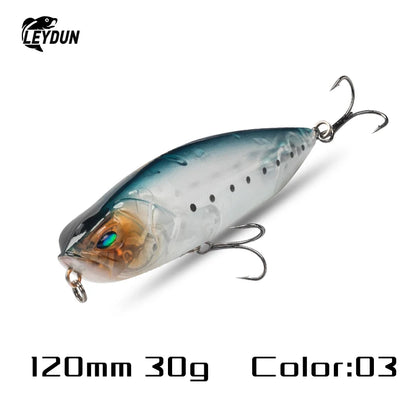LEYDUN Z-Claw Floating Pencil Fishing Lure – Topwater Hard Bait