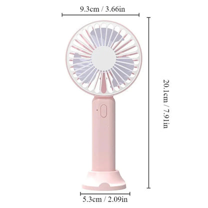Portable Mini USB Fan – Foldable Desktop Pocket Fan for Office, Home & Travel