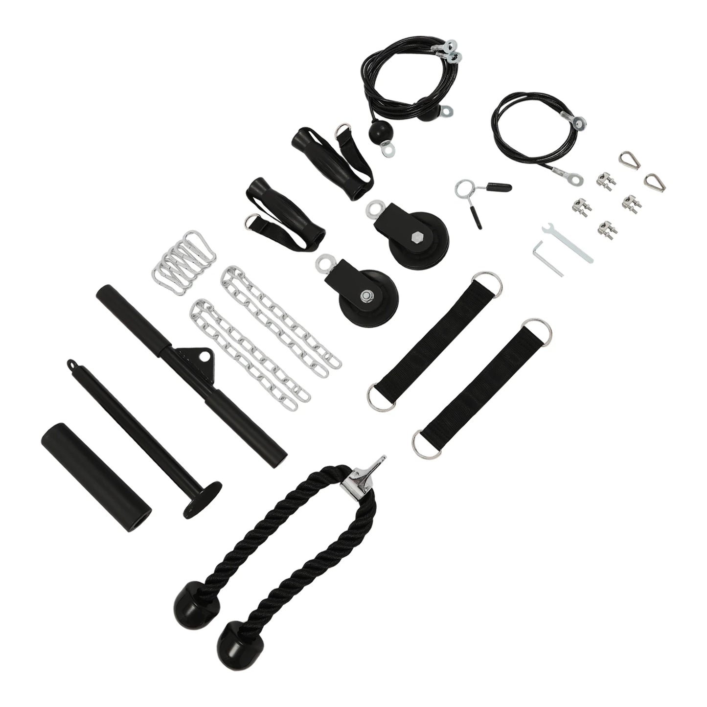 Cable Weight Pulley System – Full-Body Strength Training at Home