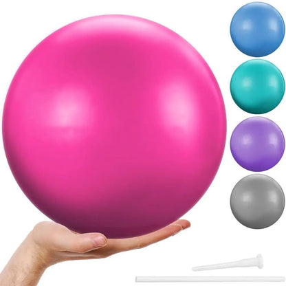 25cm Mini Yoga Ball – Soft PVC Pilates Ball for Home Fitness, Core & Balance Training