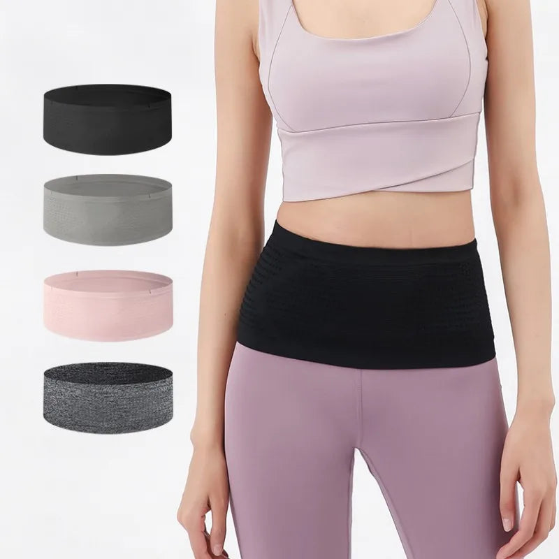 Seamless Invisible Running Waist Belt Bag – Lightweight & Portable Gym Companion