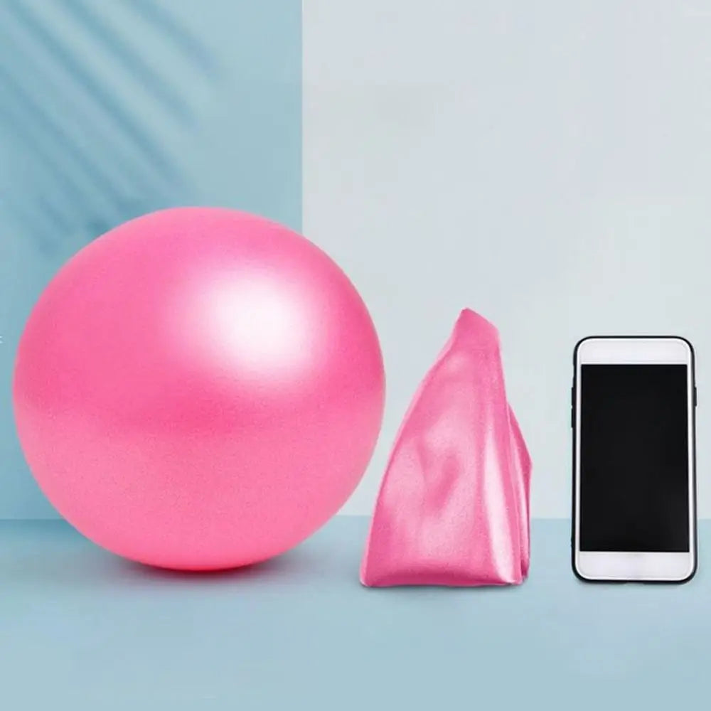25cm Mini Yoga Ball – Soft PVC Pilates Ball for Home Fitness, Core & Balance Training