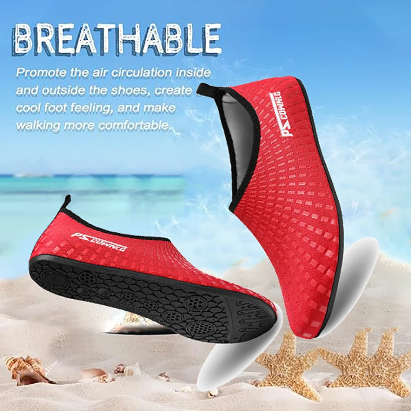 Unisex Wading & Water Sports Shoes – Lightweight, Breathable, Slip-On