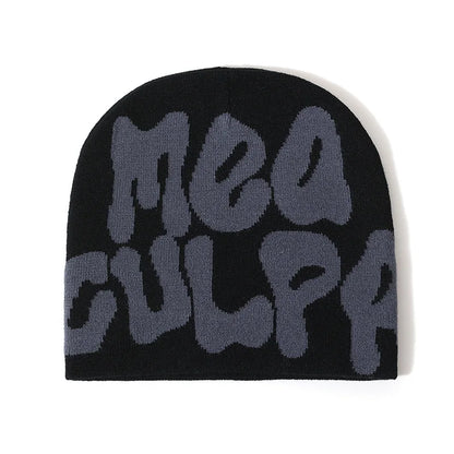 Knitting Cap Hat – Fashionable Wool Acrylic Beanie for Women