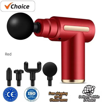 UXPU Mini Fascia Massage Gun – USB Rechargeable Muscle Relaxation Device