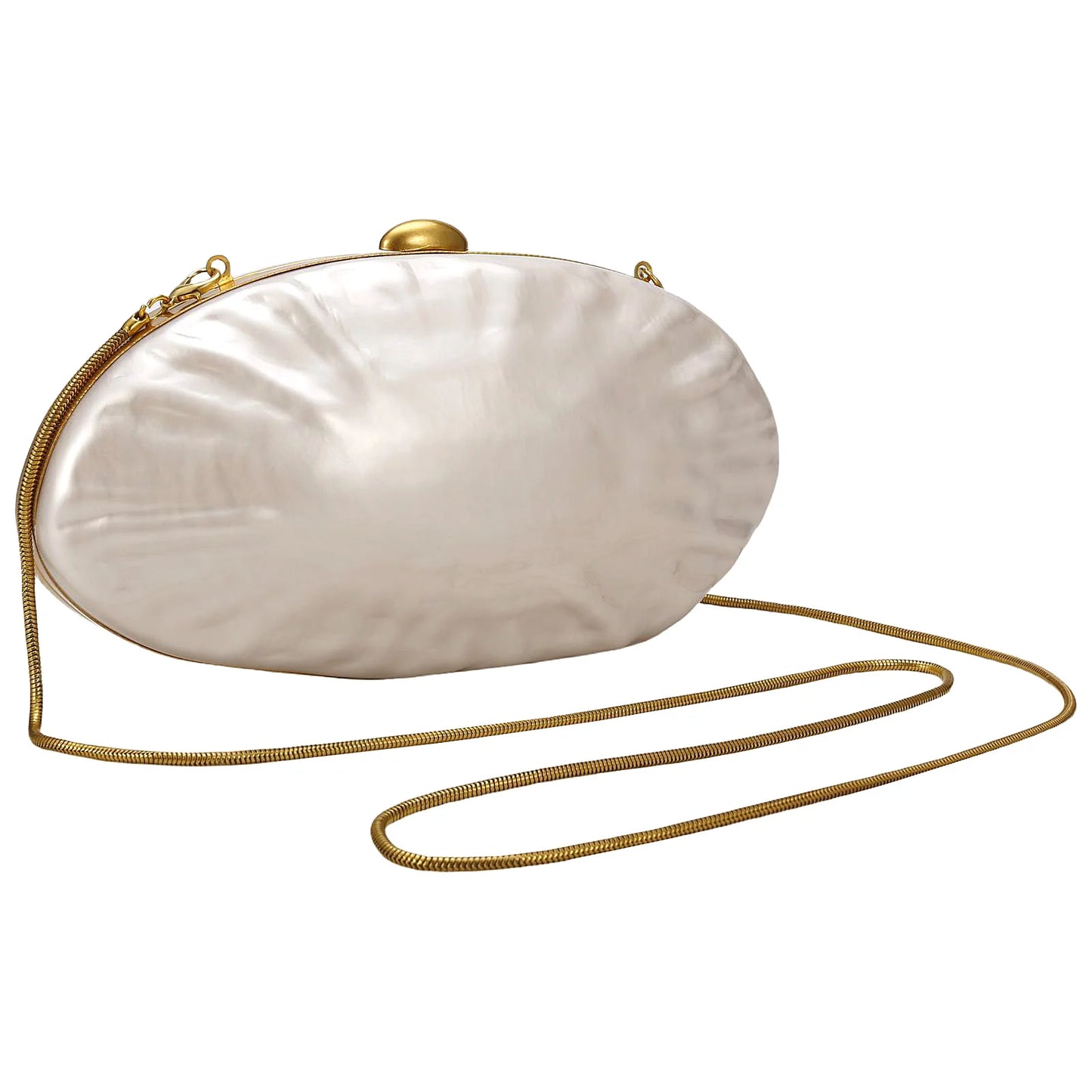 2025 Fashion Luxury Handbag For Women Shell Shape Clutch Evening Banquet Bags Wedding Party Crossbody Shoulder Bag Dinner Purses