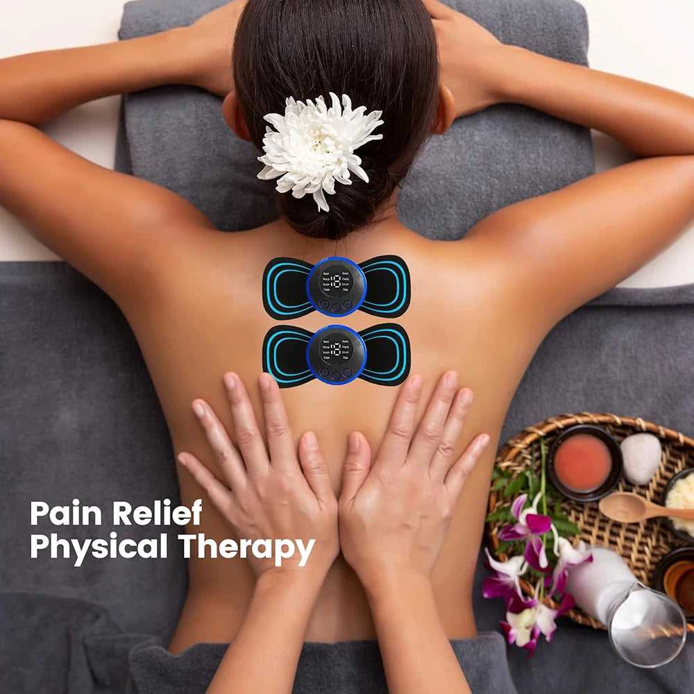 Electric EMS Neck Massager – Portable Pain Relief