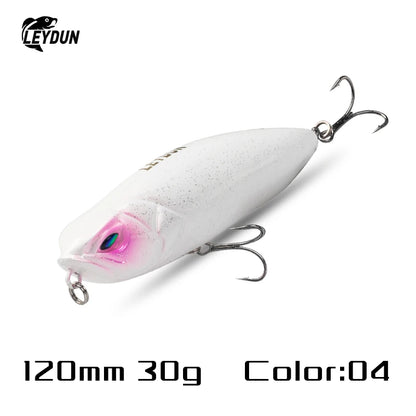 LEYDUN Z-Claw Floating Pencil Fishing Lure – Topwater Hard Bait