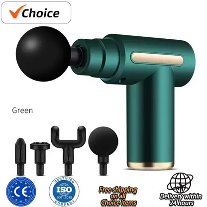 UXPU Mini Fascia Massage Gun – USB Rechargeable Muscle Relaxation Device