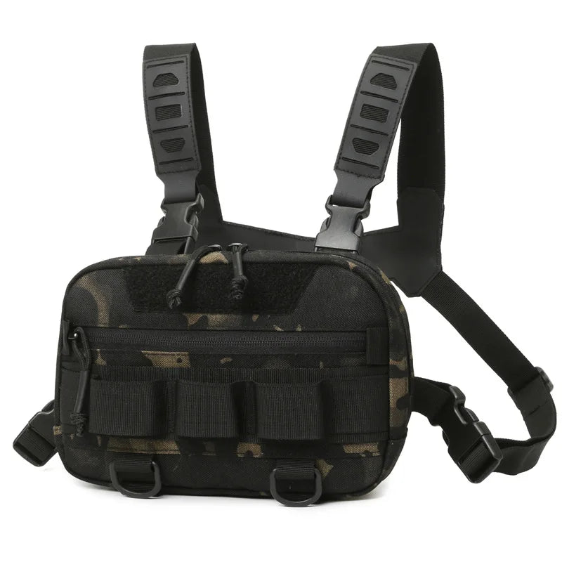 Furukroa Tactical Chest Rig Bag – Molle Front Pack for Outdoor, Hiking, Cycling & Fitness