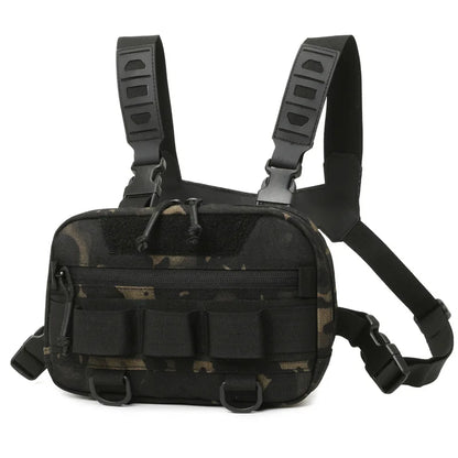 Furukroa Tactical Chest Rig Bag – Molle Front Pack for Outdoor, Hiking, Cycling & Fitness