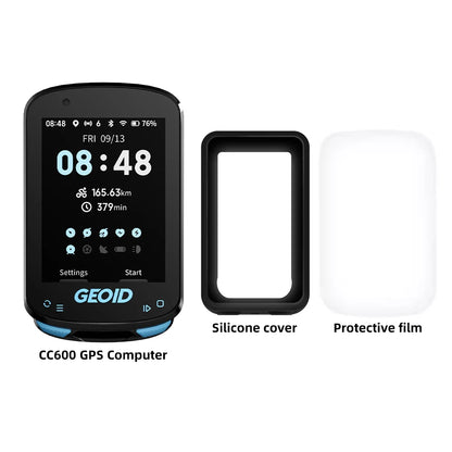 GEOID CC600 Smart Bike Computer – Color Screen GPS with WiFi & ANT+