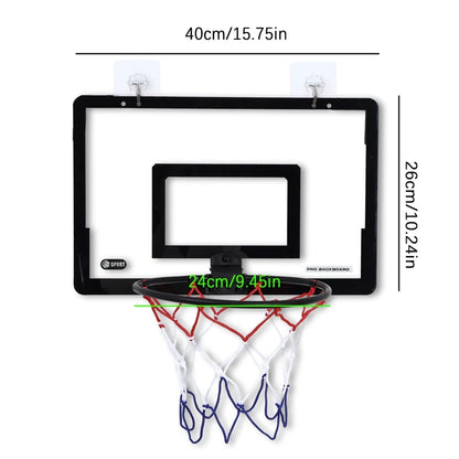 Indoor Hanging Basketball Hoop for Kids – Safe Mini Basketball Game for Home