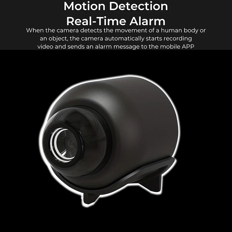 X5 Mini Camera – 1080P WiFi Surveillance with Night Vision