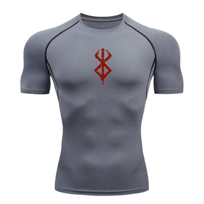 Unisex Summer Compression Sportswear – High Elastic Cotton Training Top