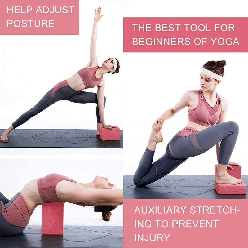 EVA Gym Blocks – Yoga & Pilates Support Bricks