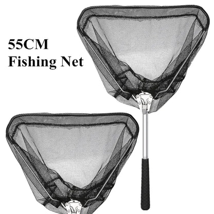 Telescopic Foldable Fishing Net – Aluminum Alloy Hand Net for Fly, Carp & Sea Fishing
