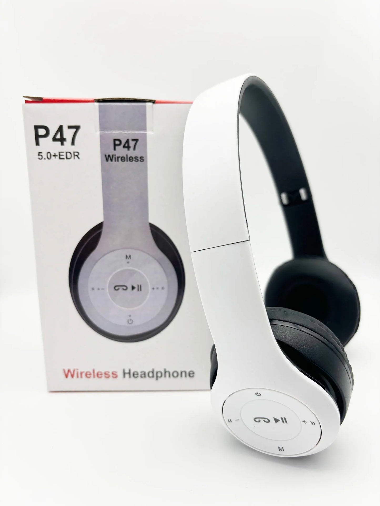 P47 Wireless Headphones – Over-Ear Portable Headset