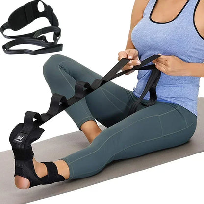 Yoga Leg Stretching Band – Foot Care & Flexibility Training Strap