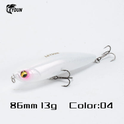 LEYDUN Z-Claw Floating Pencil Fishing Lure – Topwater Hard Bait