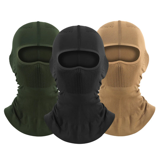 High Elasticity Breathable Balaclava Hat – Full Face Protection for Outdoor Activities