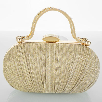 Fashion Evening Bags Luxury Women Clutch Bag With Rhinestone Exquisite Design For Women Party Wedding Shoulder Bag Handbag