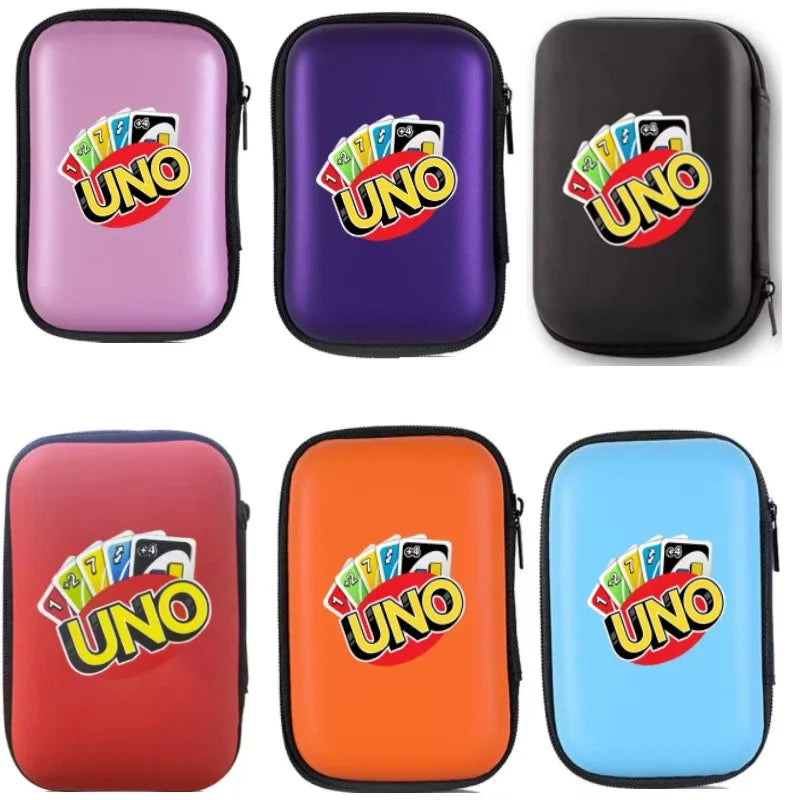 MINISO UNO Travel Zipper Case – Portable Card Game Storage