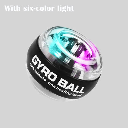 LED Gyroscope Wrist Ball Trainer – Forearm, Hand & Wrist Exerciser for Strength Training