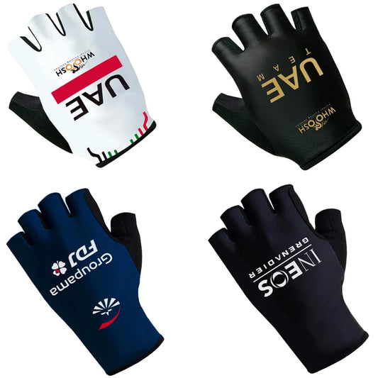 Men & Women Fingerless Cycling Gloves – Non-Slip Sport Mittens