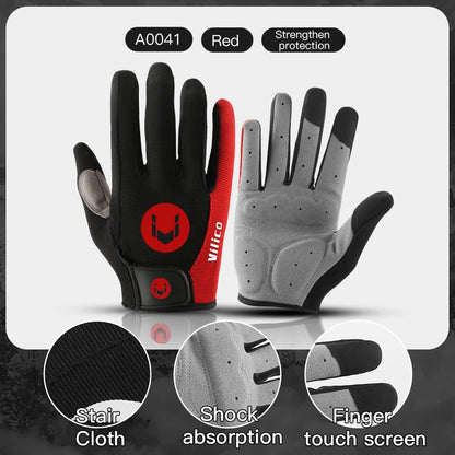Fezrgea Full Finger Cycling Gloves – MTB Mountain Racing