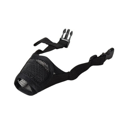 Adjustable Dog Muzzle – Anti-Barking & Anti-Biting Breathable Polyester Muzzle for Dogs