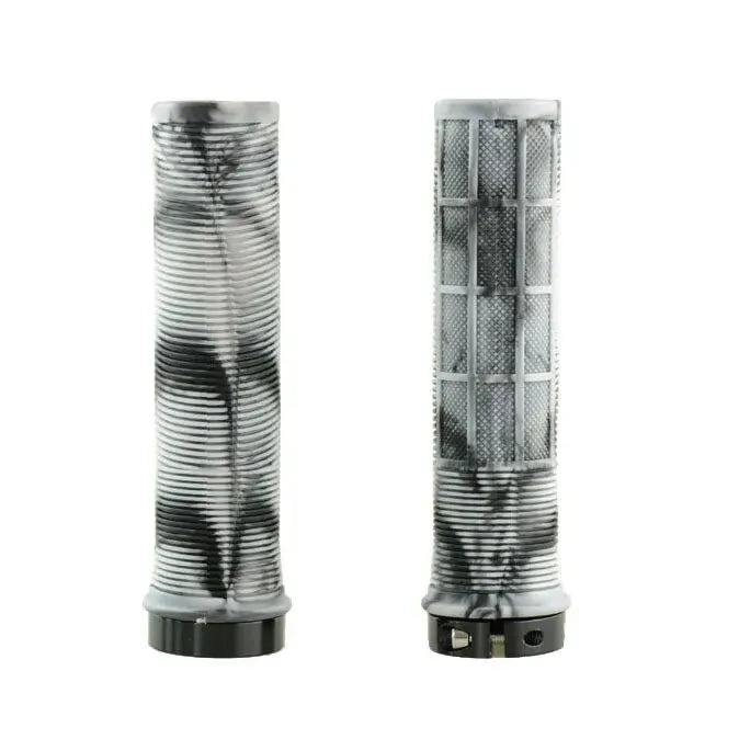 TPR Aluminum Alloy Lock-On Bicycle Handlebar Grips – Non-Slip MTB Bike Grips