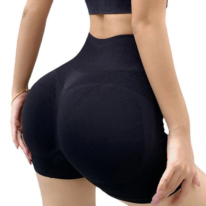Women’s Sports Shorts – High Waist, Push-Up Fitness Shorts