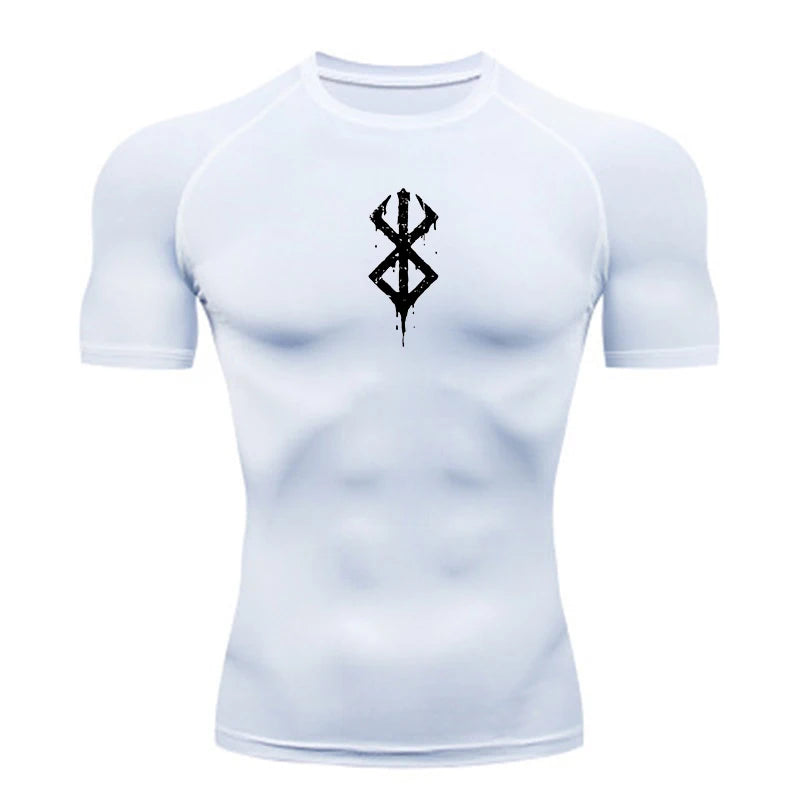 Unisex Summer Compression Sportswear – High Elastic Cotton Training Top
