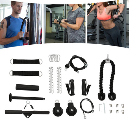 Cable Weight Pulley System – Full-Body Strength Training at Home