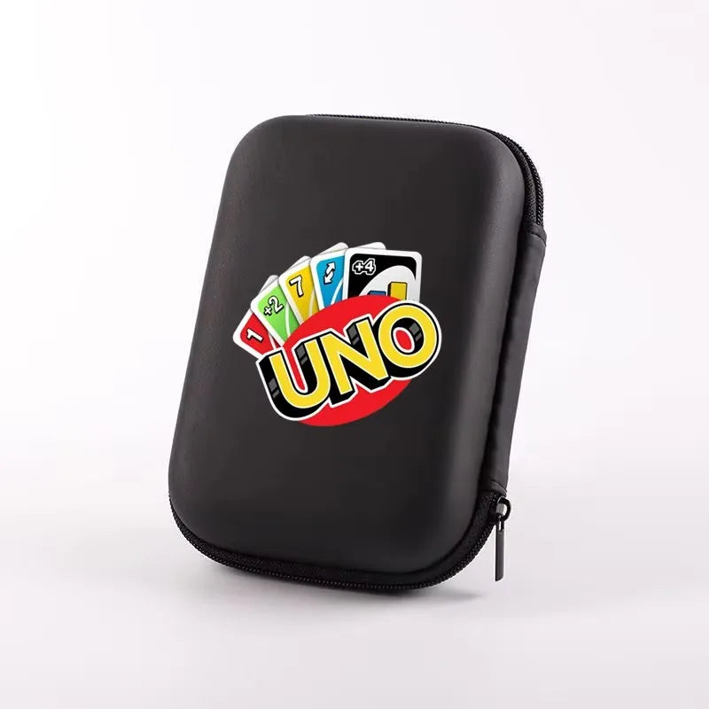 MINISO UNO Travel Zipper Case – Portable Card Game Storage