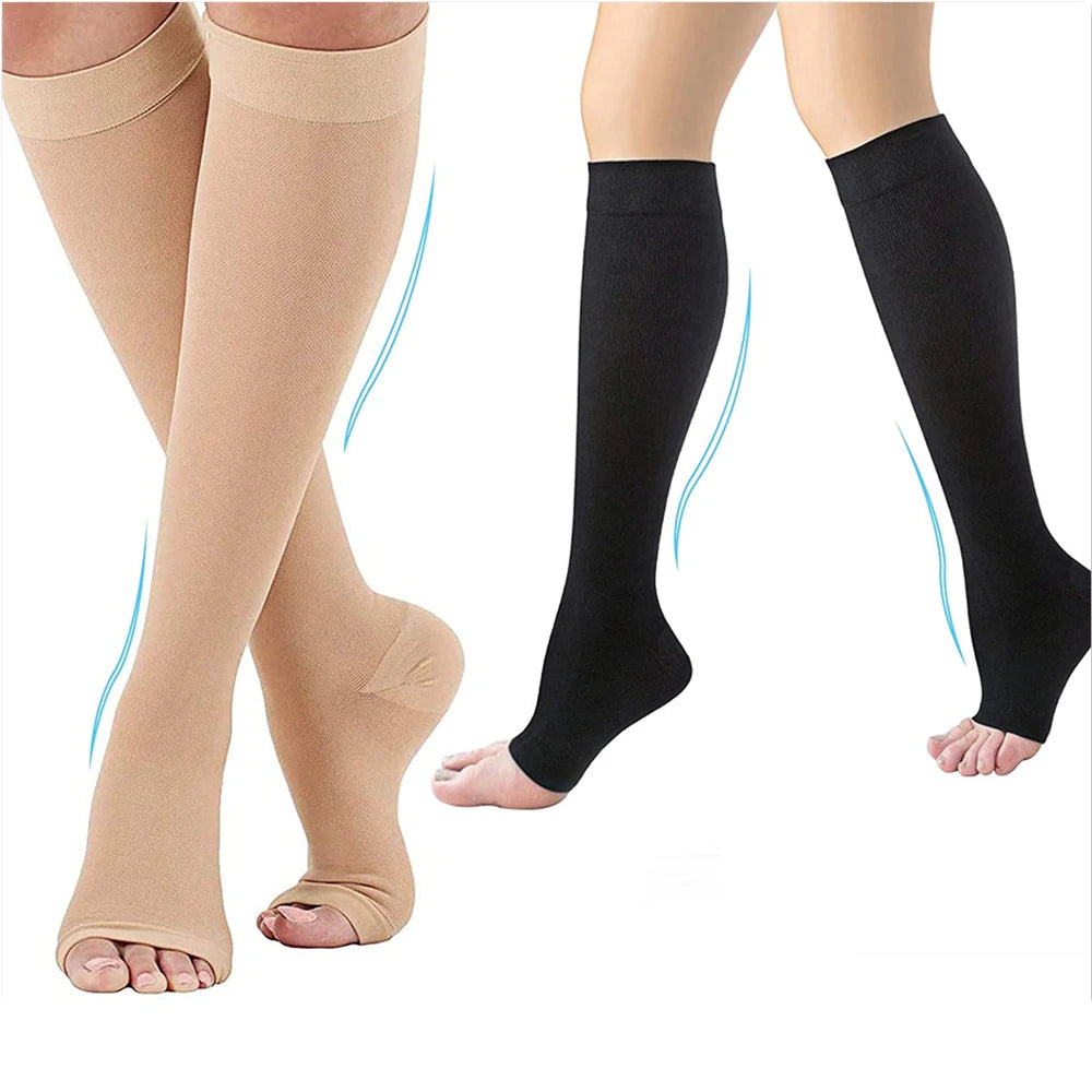 Burn Fat Zipper Compression Socks – Slimming & Varicose Vein Prevention