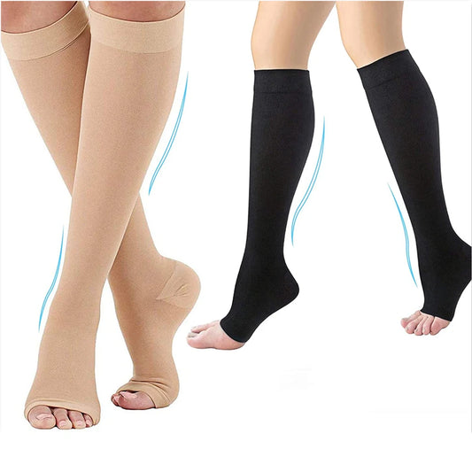 Burn Fat Zipper Compression Socks – Slimming & Varicose Vein Prevention