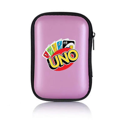 MINISO UNO Travel Zipper Case – Portable Card Game Storage