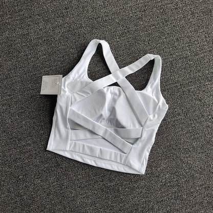 Women’s Push-Up Sports Bra – Breathable Fitness & Yoga Top, Running Vest Bralette (Model W1253)