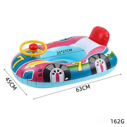 Baby Swimming Pool Float – Cute Car Design