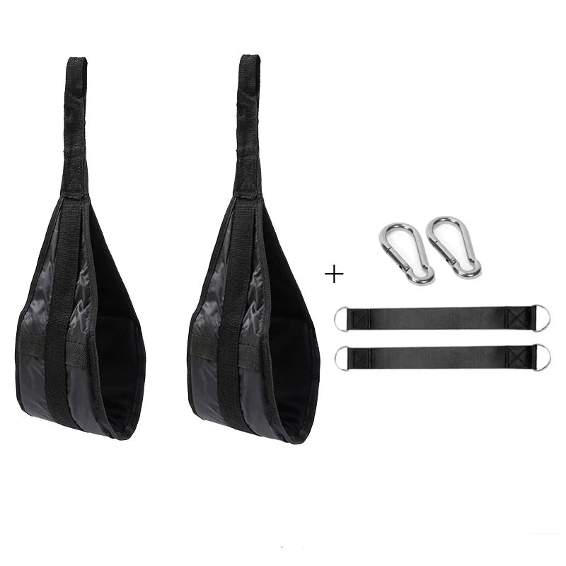 Heavy Duty AB Sling Straps – Suspension Training Straps for Pull-Up Bar, Core & Full Body Workout Fitness Equipment