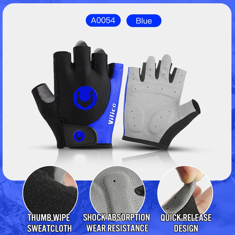 Fezrgea Full Finger Cycling Gloves – MTB Mountain Racing