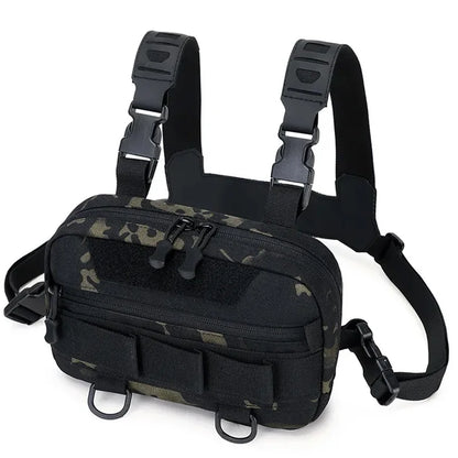Furukroa Tactical Chest Rig Bag – Molle Front Pack for Outdoor, Hiking, Cycling & Fitness