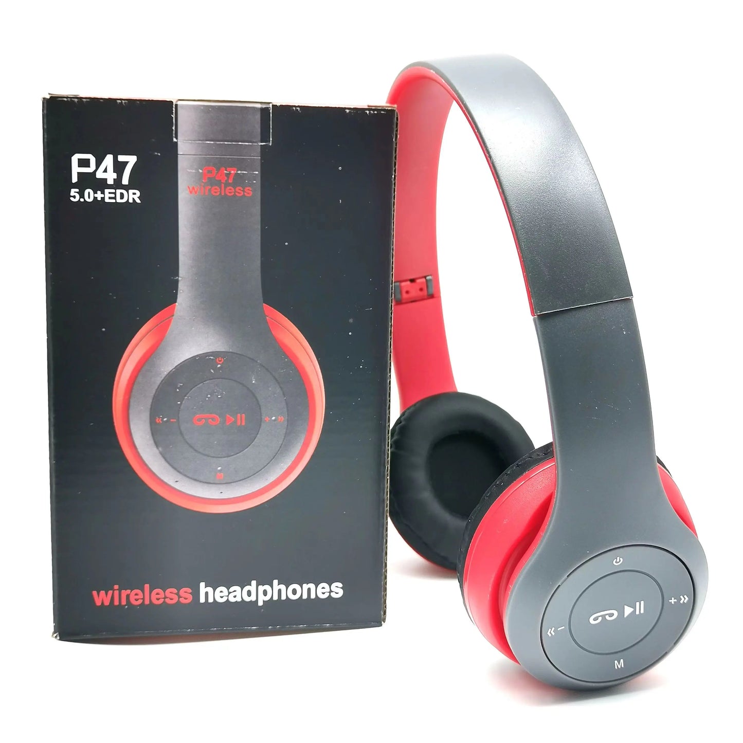 P47 Wireless Headphones – Over-Ear Portable Headset