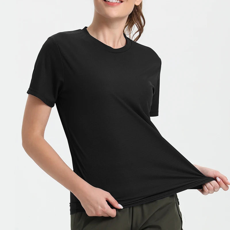 Women’s Ultralight Quick-Dry Sport T-Shirt – Breathable, Lightweight Running & Gym Shirt
