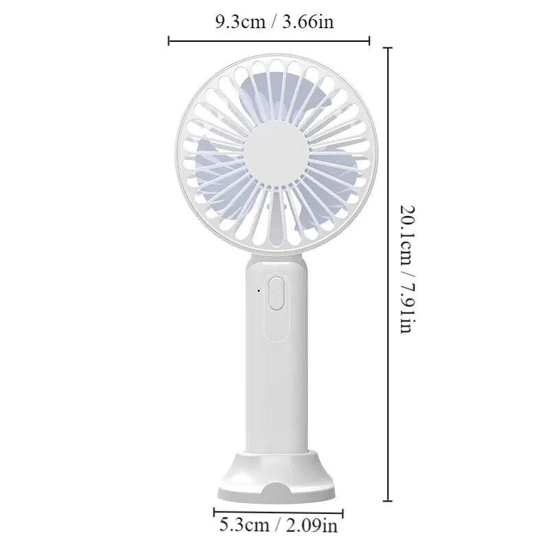 Portable Mini USB Fan – Foldable Desktop Pocket Fan for Office, Home & Travel