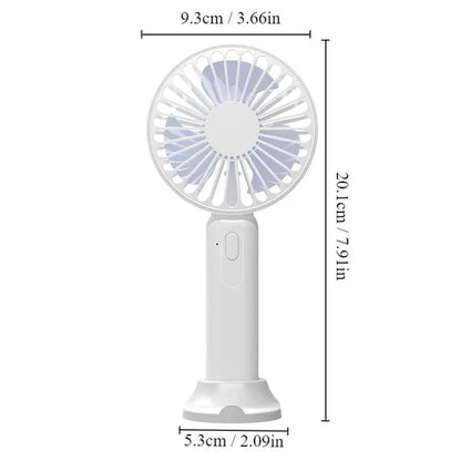 Portable Mini USB Fan – Foldable Desktop Pocket Fan for Office, Home & Travel